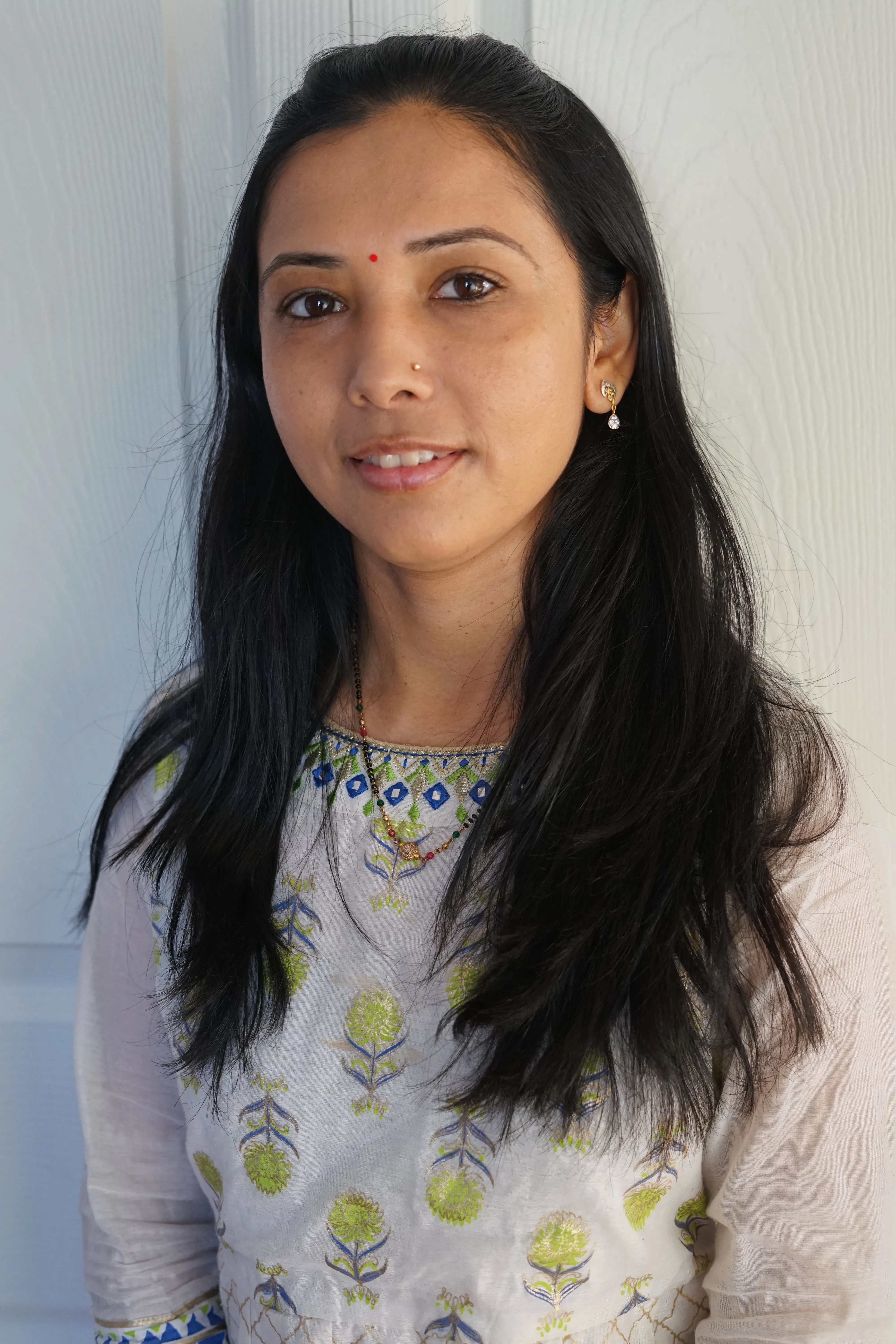 Janki, yoga instructor, in soft natural light